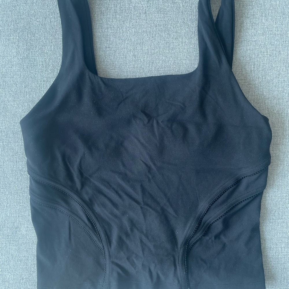 lululemon athletica Black Tank Top